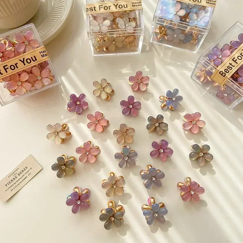 Mini Flower Hairclips